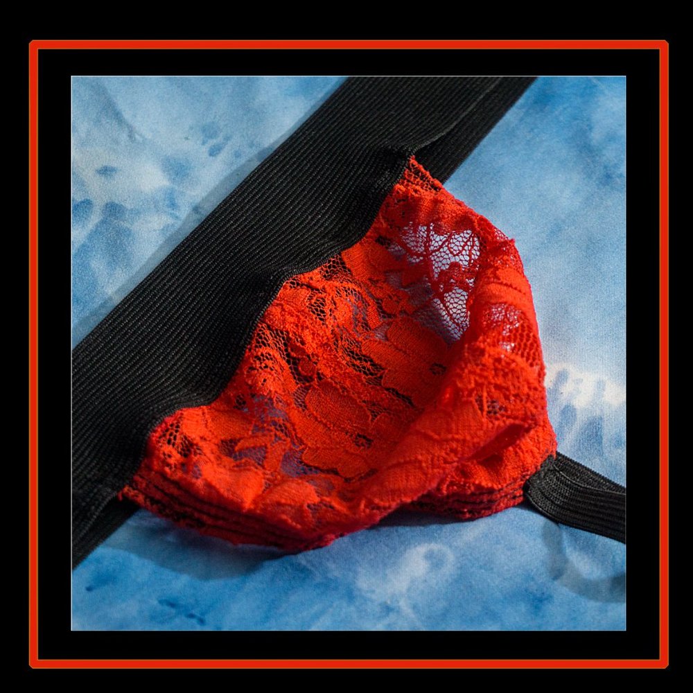 Mens RED Gstring Handmade - Picture 4 of 4